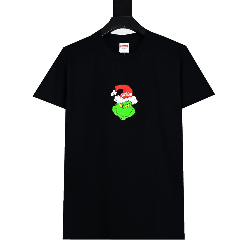 SUPREME スュプリーム グリーンチー Tシャツ グリンチ メンズ 100%綿 全2色 - 画像 6
