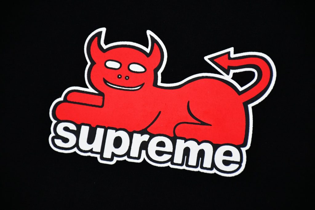 SUPREME スュプリーム ロゴTシャツ 本革 通勤 通学 全2色 - 画像 6