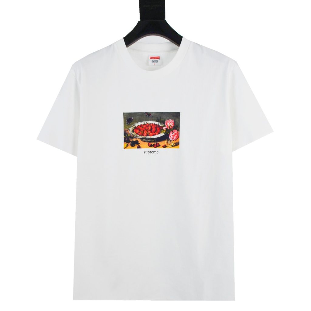 SUPREME スーパークリエイト Tシャツ 通勤 本革 全2色 - 画像 2