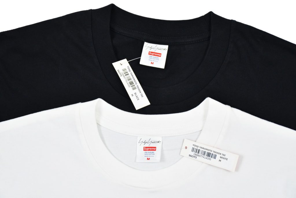 Supreme スュプリーム YOHJI YAMAMOTO ヨウジヤマモト ポンプキン Tシャツ ブラック ホワイト 全2色 - 画像 3