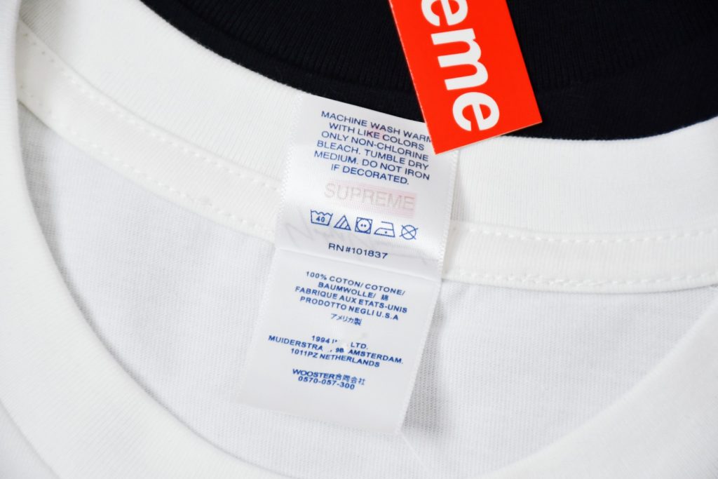 Supreme スュプリーム YOHJI YAMAMOTO ヨウジヤマモト ポンプキン Tシャツ ブラック ホワイト 全2色 - 画像 4
