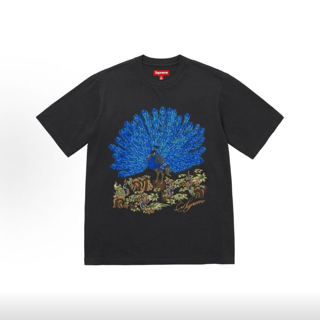 SUPREME スーパー ファインプリントTシャツ ポピー開花プリント ファッションアイテム｜通勤の日に使いやすさを写真で整理
