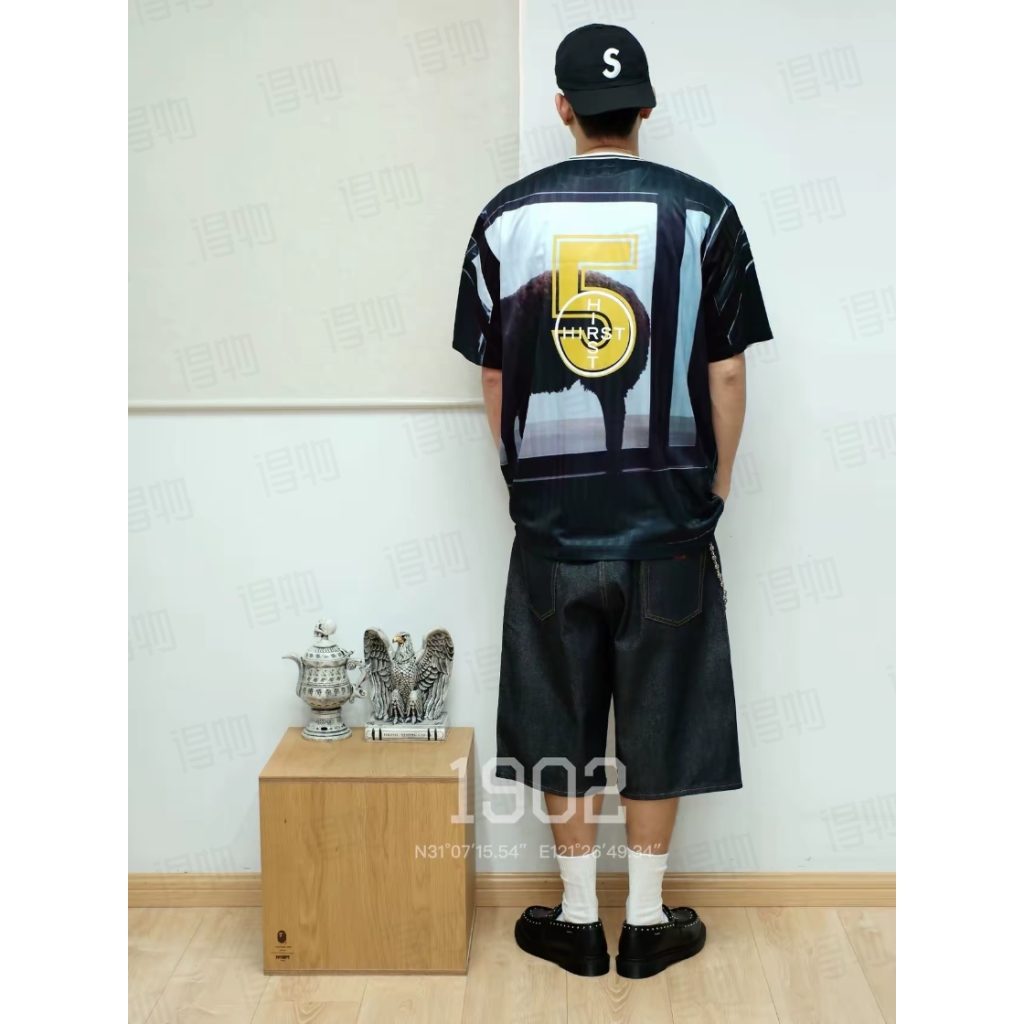 SUPREME スーパーイズム バイキングTシャツ オーバーサイズ ブラック 全3色 - 画像 7