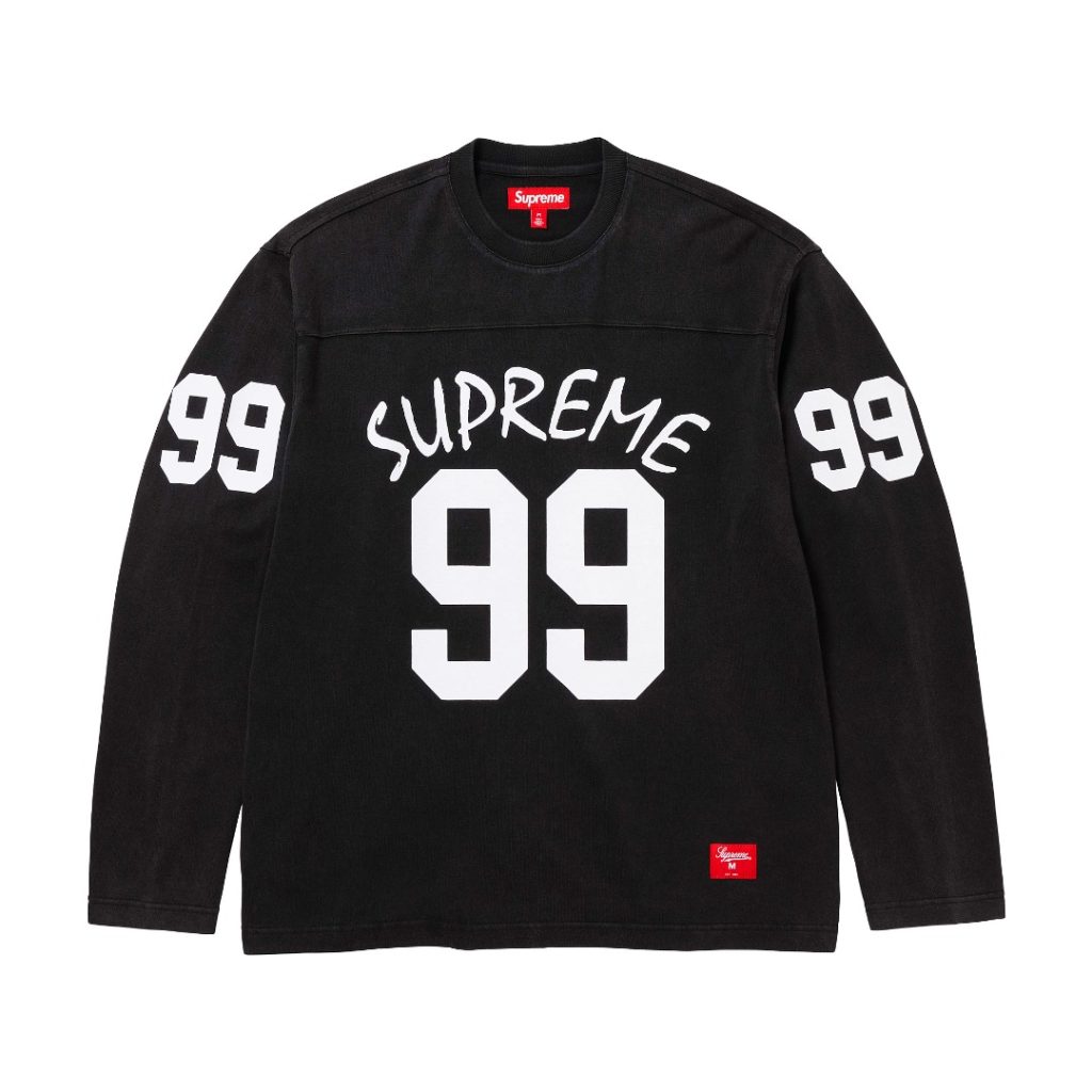 SUPREME スュプリーム フットボールTシャツ 本革 99 100%コットン 全2色 - 画像 3