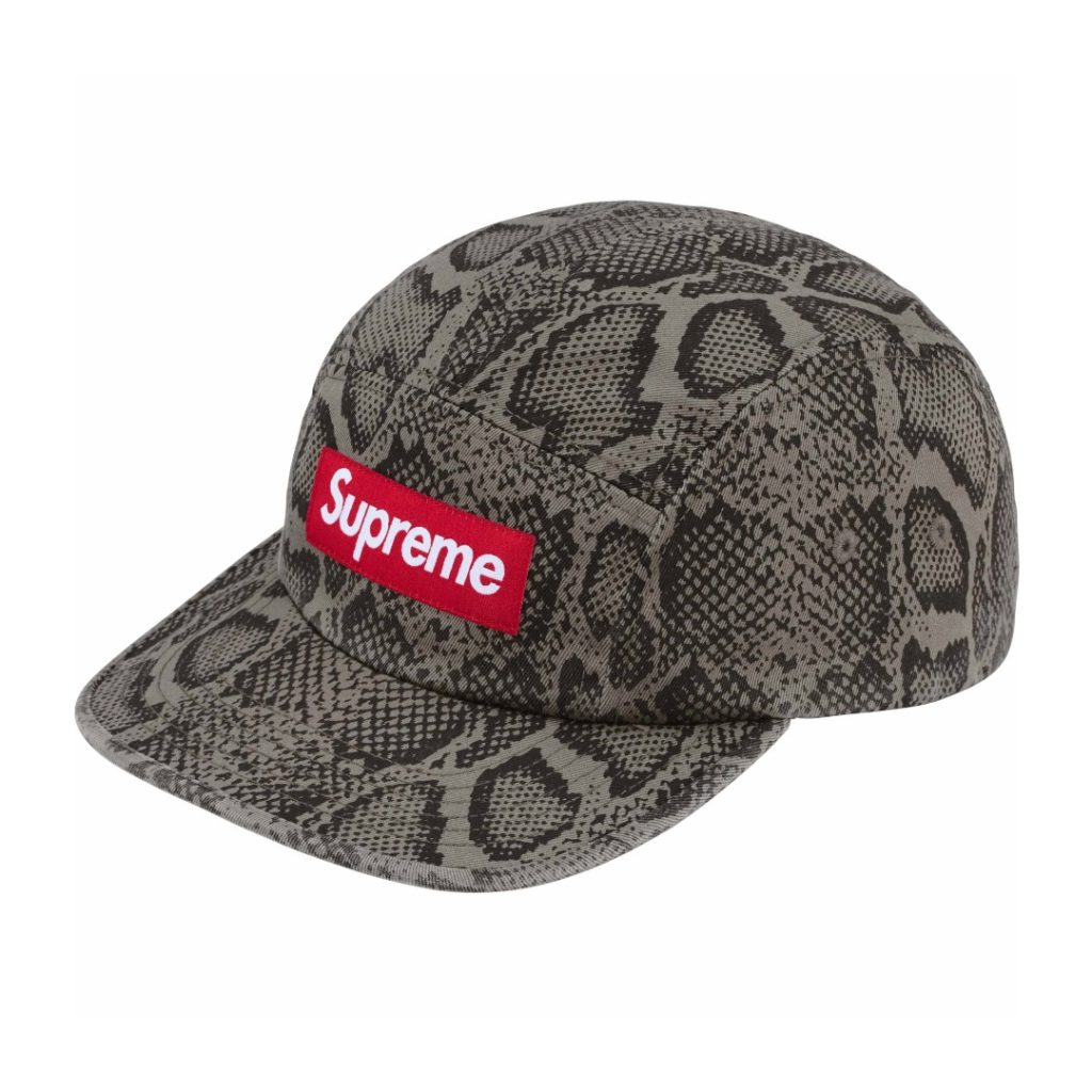 SUPREME スーパークール 5パネルキャップ ロゴ刺繍 皮バックル 全5色 - 画像 4