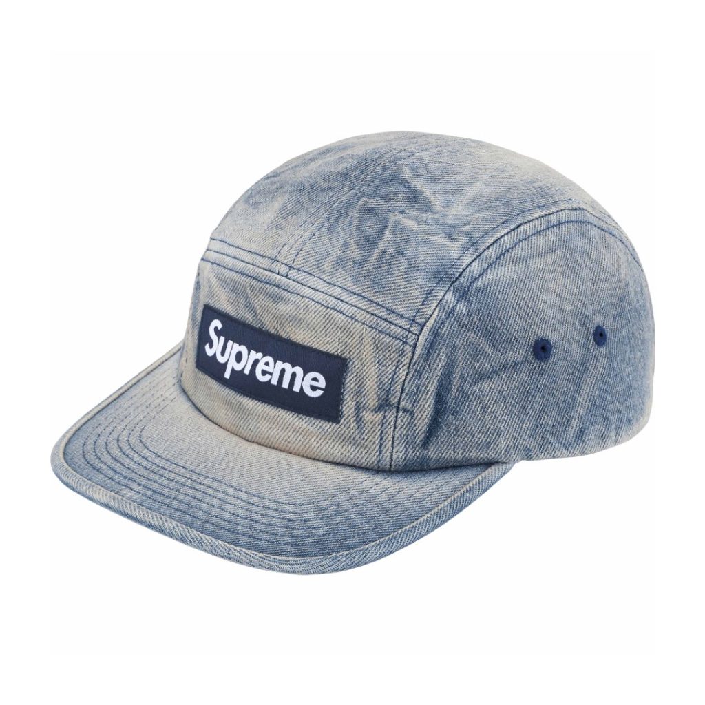 SUPREME スーパークール 5パネルキャップ ロゴ刺繍 皮バックル 全5色 - 画像 5