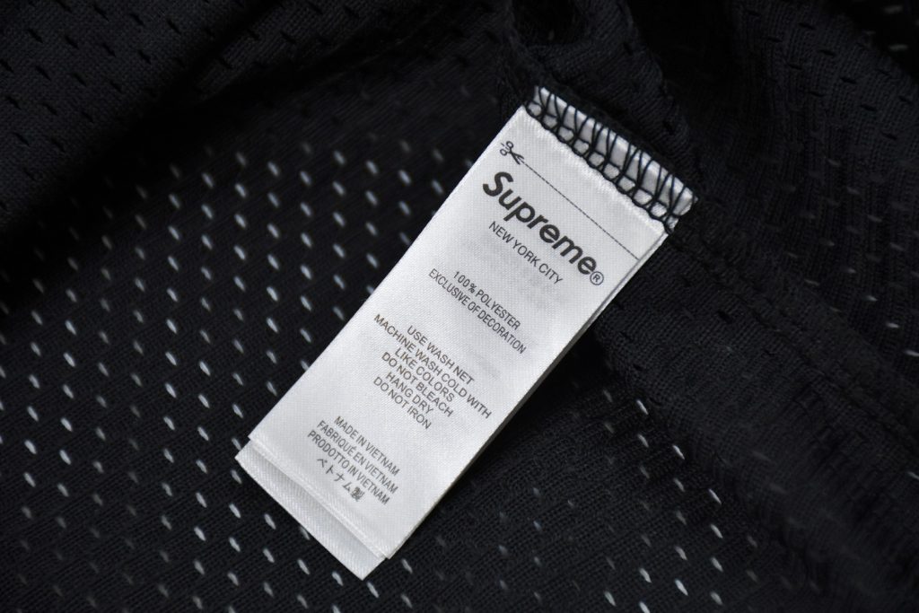 SUPREME スュプリーム フットボールジャージ 300g網眼 メッシュ 半袖 全2色 - 画像 3