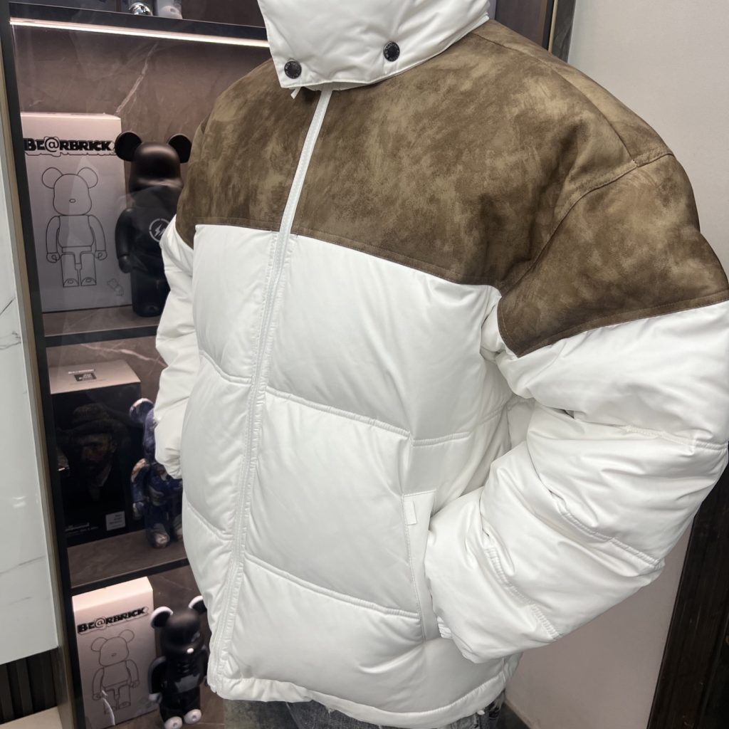 SUPREME スーパー レザーヨークパッ ァージャケット ポリエステル 通勤 通学 全2色 - 画像 2