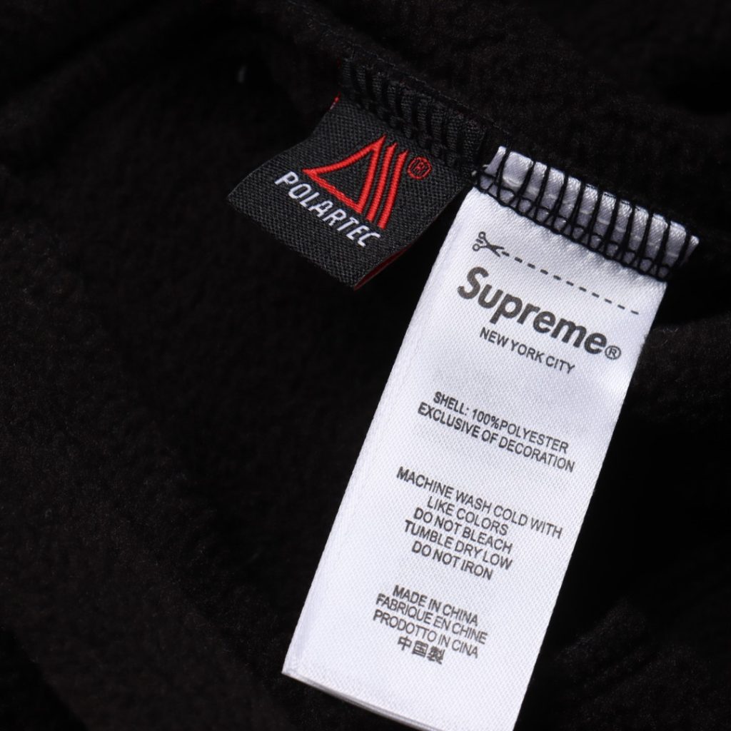 Supreme スプリーム ポーラテック半袖フーディ ポーラテック ブラック - 画像 8