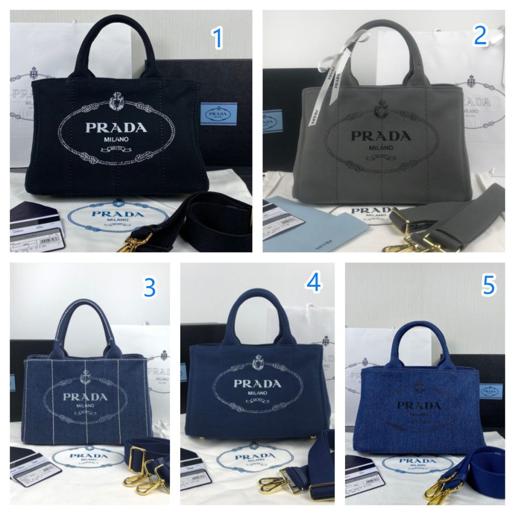限定　PRADA　プラダカナパ　レディースカバン　バッグ　トートバッグ　ショルダーバッグ　5色