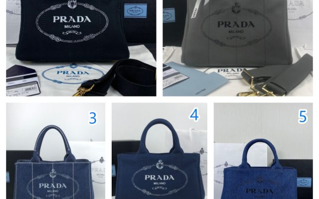限定　PRADA　プラダカナパ　レディースカバン　バッグ　トートバッグ　ショルダーバッグ　5色