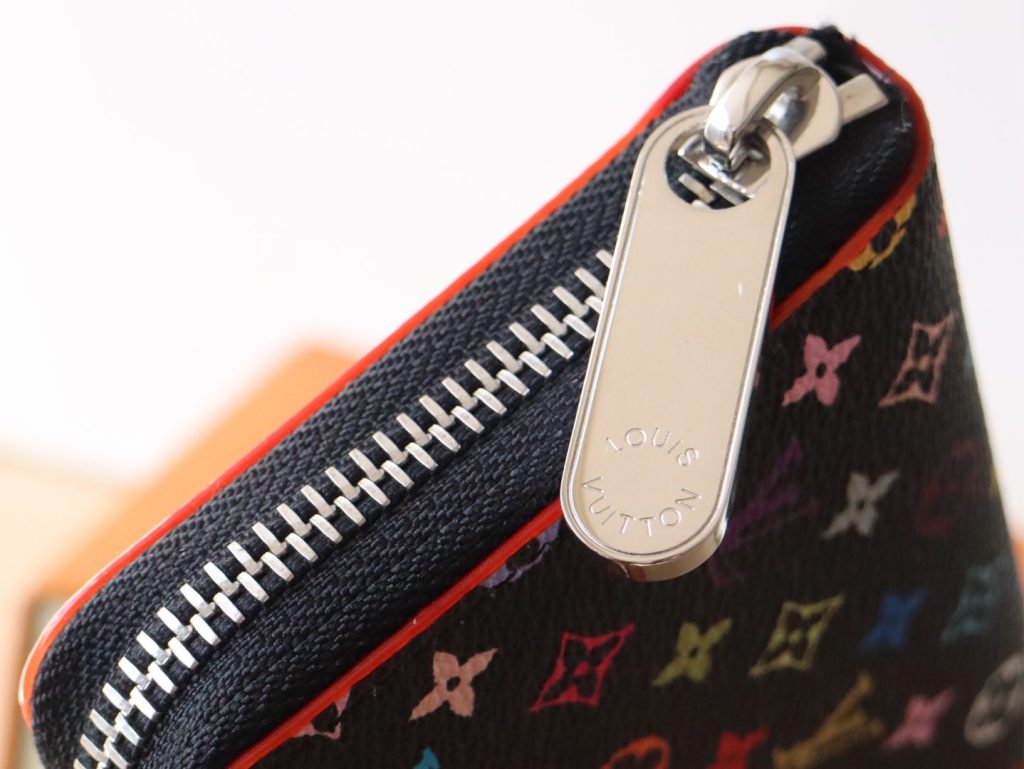 25SS ルイヴィトン Louis Vuitton カラフルモノグラム 長財布 レディース 財布 ファスナー長財布 Louis Vuitton x 村上隆 ロング - 画像 2
