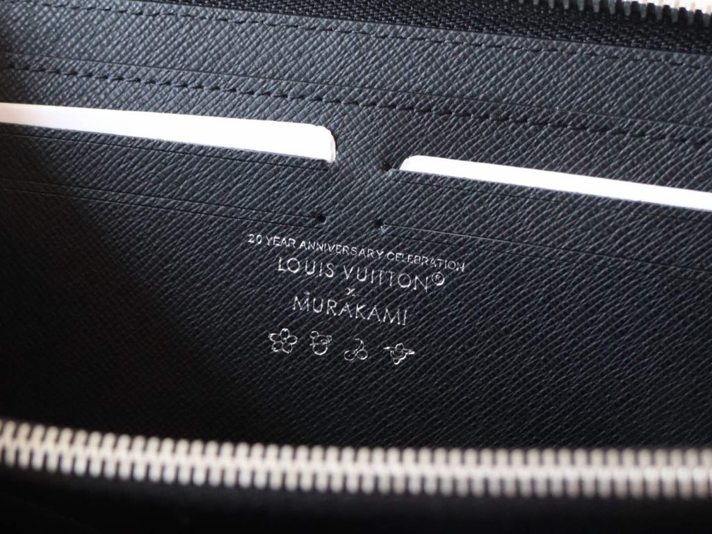 25SS ルイヴィトン Louis Vuitton カラフルモノグラム 長財布 レディース 財布 ファスナー長財布 Louis Vuitton x 村上隆 ロング - 画像 5