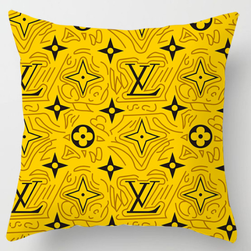 LOUIS VUITTON　ルイヴィトン　クッションカバー/クッション　ブランド抱き枕　クッション中材あり　綺麗なカバー　リネン　ベルベット　クッションカバー　モノグラム - 画像 8