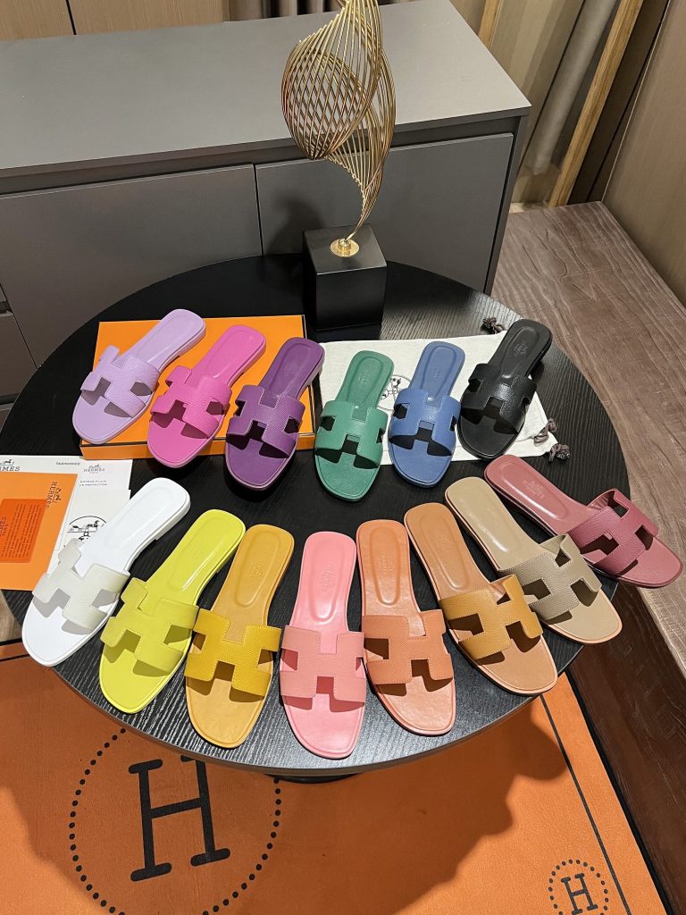 定番　エルメス　HERMES　エプソン　オラン サンダル　レディースサンダル　スリッパ　室内/外履きOK　サイズ35-41　14色 - 画像 2