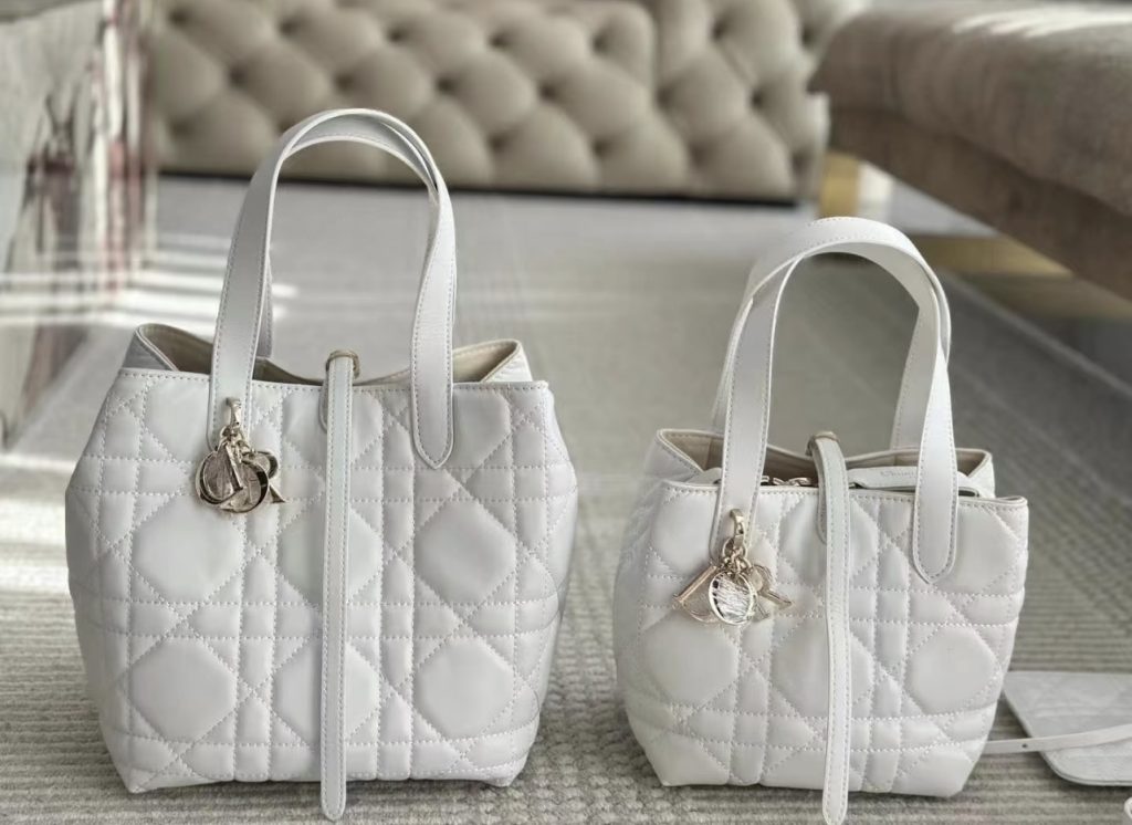 ディオール　マクロカナージュ　DIOR Toujours　バーティカル　トートバッグ　ミディアム　レディースバッグ　ショルダーバッグ　ハンドバッグ - 画像 2