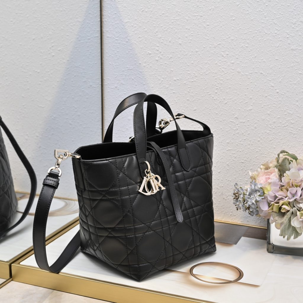 ディオール　マクロカナージュ　DIOR Toujours　バーティカル　トートバッグ　ミディアム　レディースバッグ　ショルダーバッグ　ハンドバッグ - 画像 5