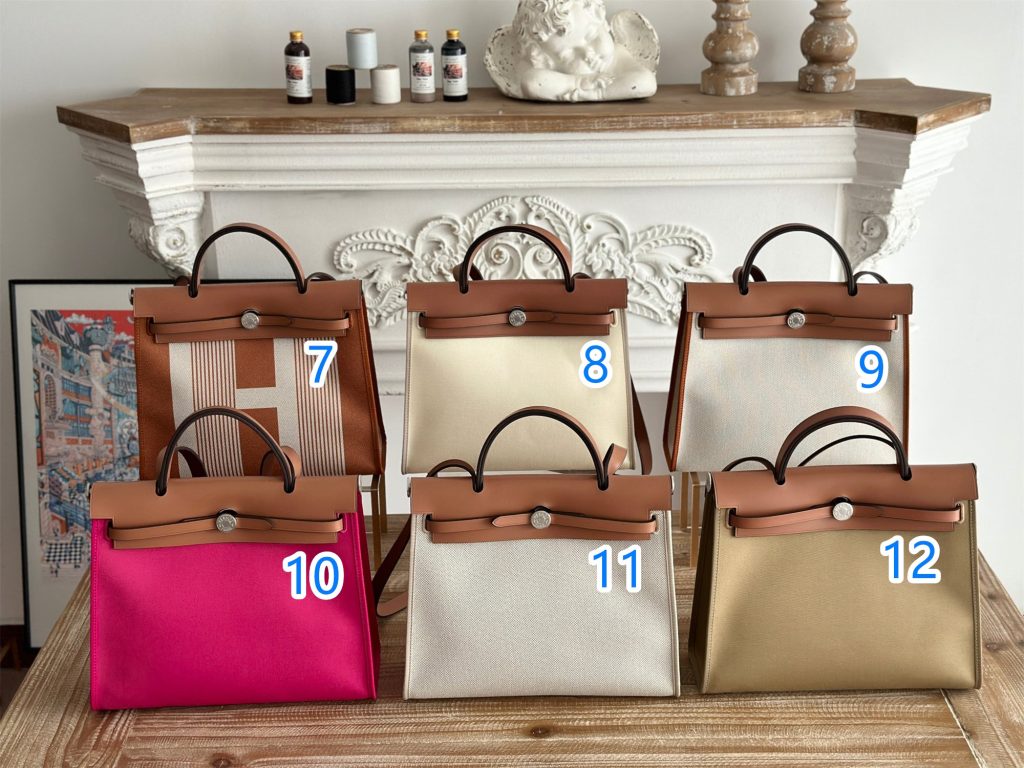 Hermes herbag　エルメス　2WAYバッグ　エールバッグジップPM 31　ショルダーバッグ　ハンドバッグ　外縫い　キャンバス×レザー　本革　24色 - 画像 2
