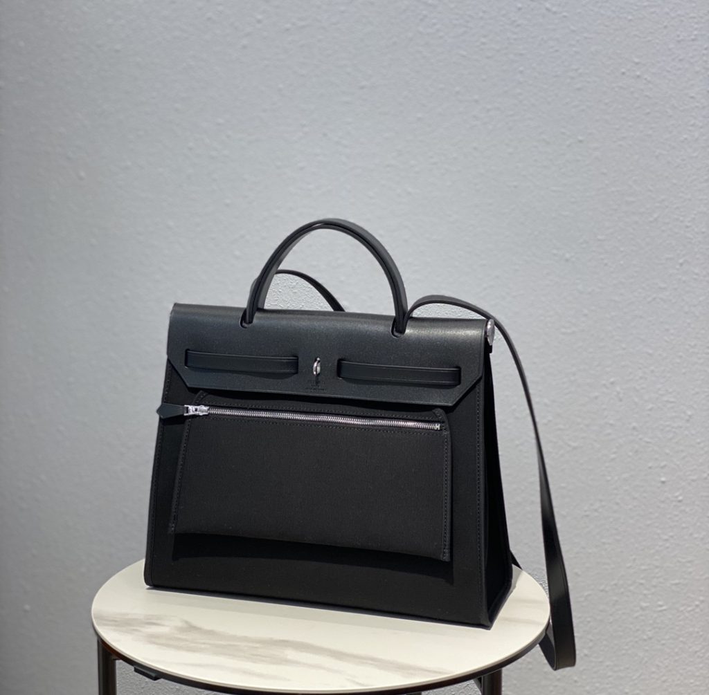 Hermes herbag　エルメス　2WAYバッグ　エールバッグジップPM 31　ショルダーバッグ　ハンドバッグ　外縫い　キャンバス×レザー　本革　24色 - 画像 8