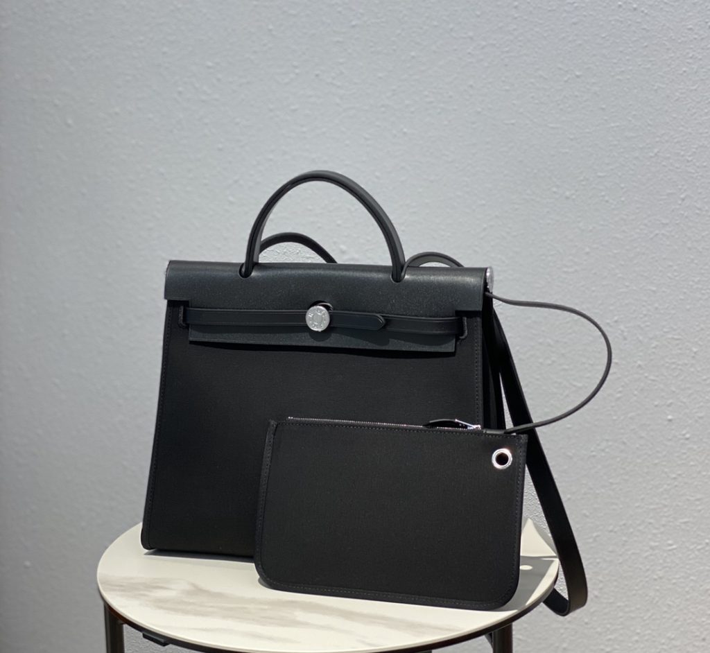 Hermes herbag　エルメス　2WAYバッグ　エールバッグジップPM 31　ショルダーバッグ　ハンドバッグ　外縫い　キャンバス×レザー　本革　24色 - 画像 6