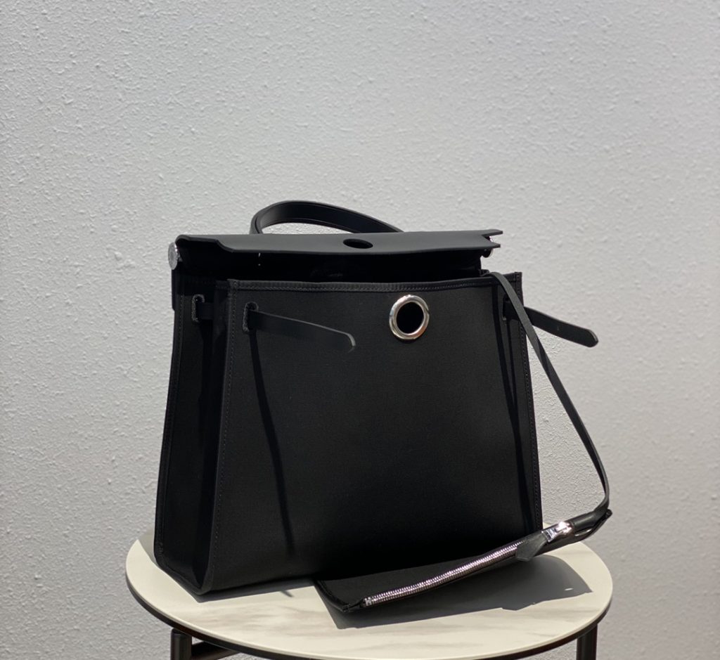 Hermes herbag　エルメス　2WAYバッグ　エールバッグジップPM 31　ショルダーバッグ　ハンドバッグ　外縫い　キャンバス×レザー　本革　24色 - 画像 7