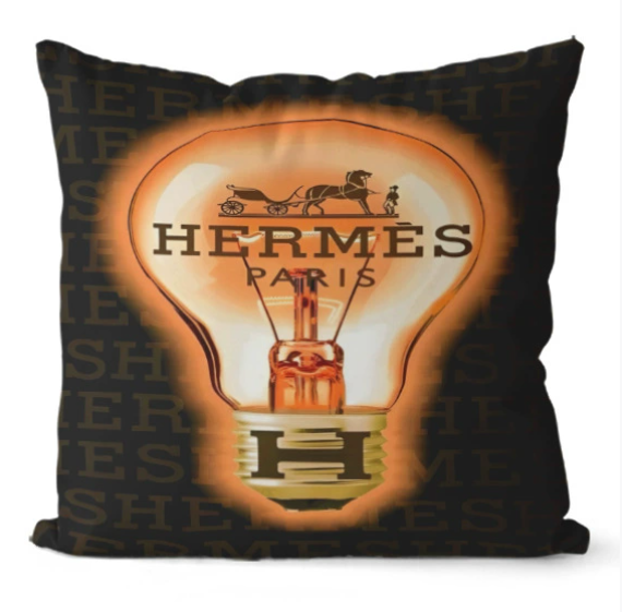 HERMES　エルメス　クッションカバー　アーティスティッククッション　おしゃれクッションカバー　リネンベルベット　9種 - 画像 2