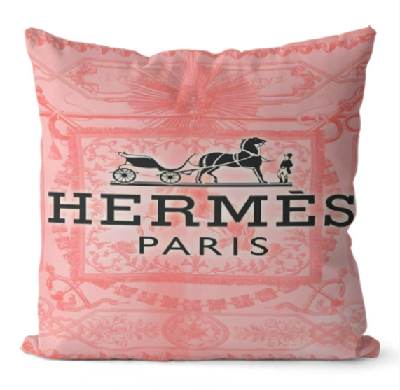 HERMES　エルメス　クッションカバー　アーティスティッククッション　おしゃれクッションカバー　リネンベルベット　9種 - 画像 7