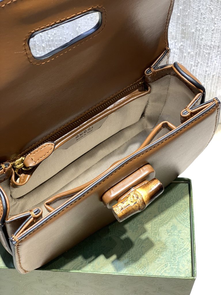 超アレ　グッチ　Gucci Bamboo 1947　バンブー 1947　スモール　ショルダーバッグ　2WAY　3色 - 画像 6