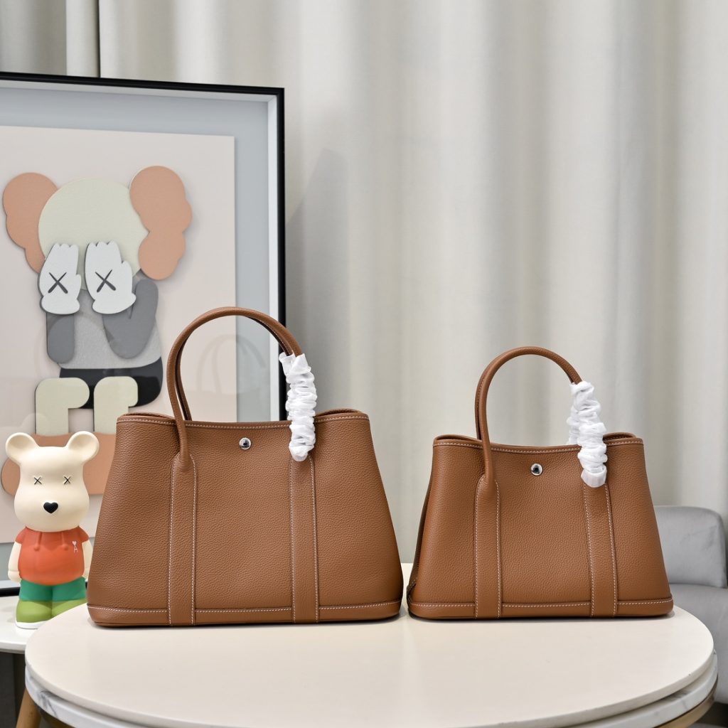 男女兼用　エルメス　ガーデンパーティー30/36　Hermes GardenParty　TPM/PM　トートバッグ　シルバー金具　通勤バッグ　（9色選択可能） - 画像 4