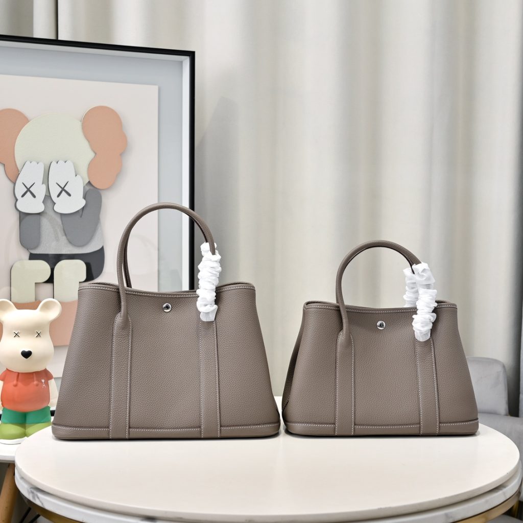 男女兼用　エルメス　ガーデンパーティー30/36　Hermes GardenParty　TPM/PM　トートバッグ　シルバー金具　通勤バッグ　（9色選択可能） - 画像 7
