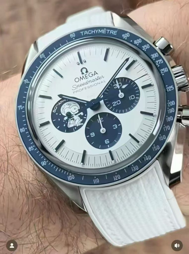欧米茄 スヌーピー 50周年記念 3861機 2050円 - 画像 4