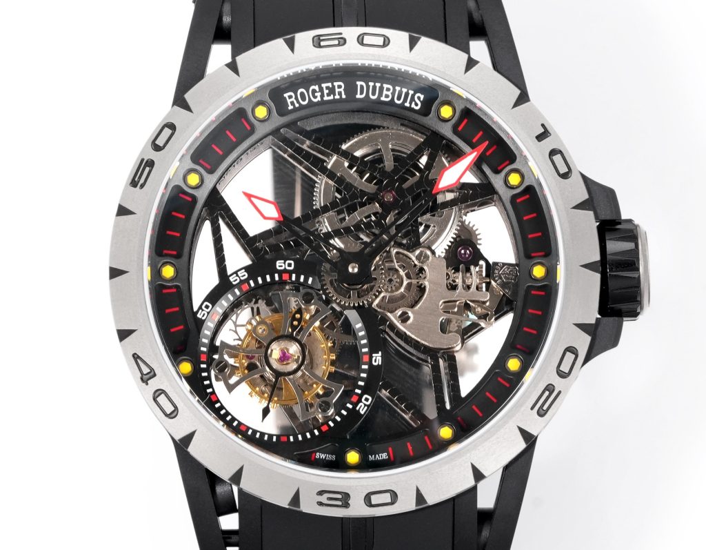 ROGER DUBUIS ロジェドゥブイ タイタン メンズ 腕時計 全自動巻き ロレックス ブラック - 画像 7