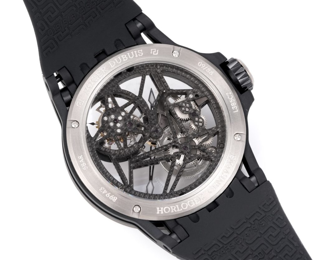 ROGER DUBUIS ロジェドゥブイ タイタン メンズ 腕時計 全自動巻き ロレックス ブラック - 画像 8