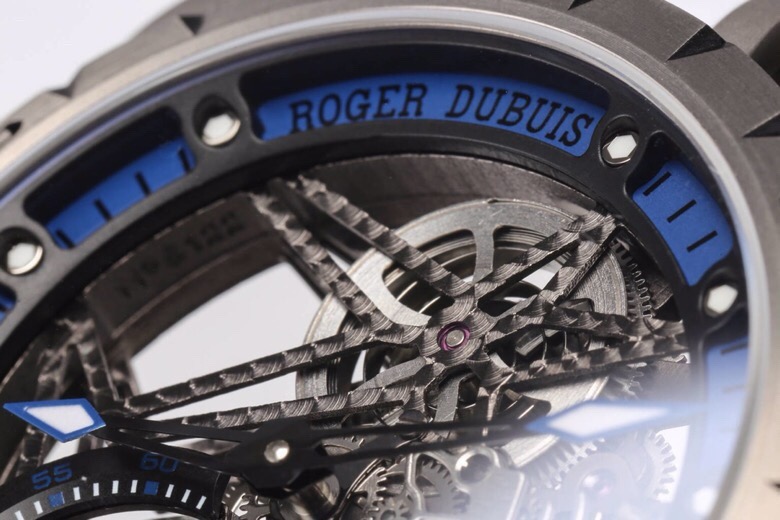 ROGER DUBUISS ロジェデュビス メンズ 腕時計 一體陀飛輪 メカニカル 一體式機芯 ホワイト - 画像 5