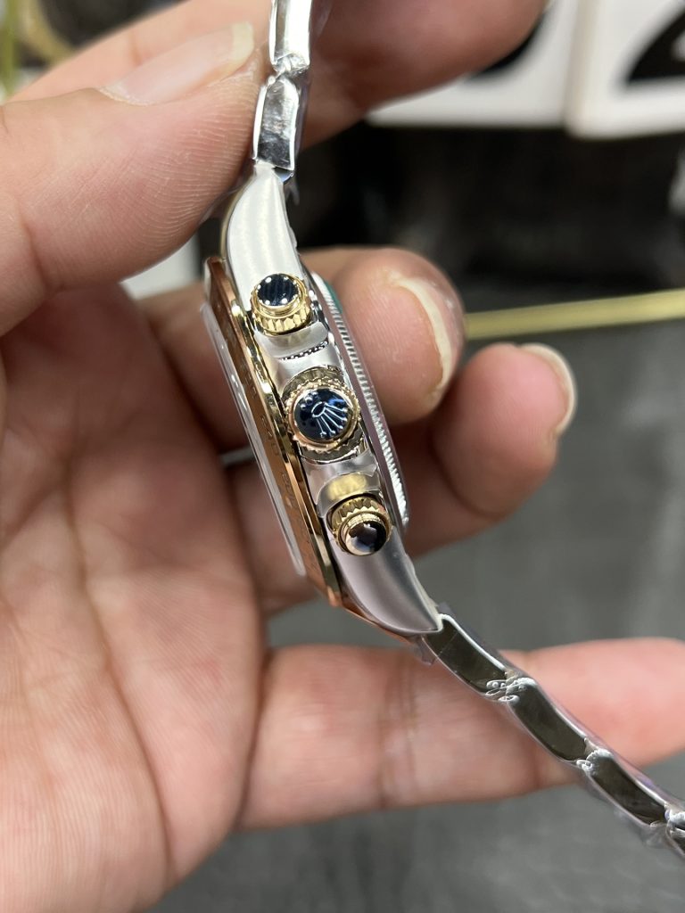 ROLEX ロレックス デイトナ 腕時計 メンズ 自動巻き 機械式 40mm ステンレススチール ローズゴールド ブラック - 画像 6