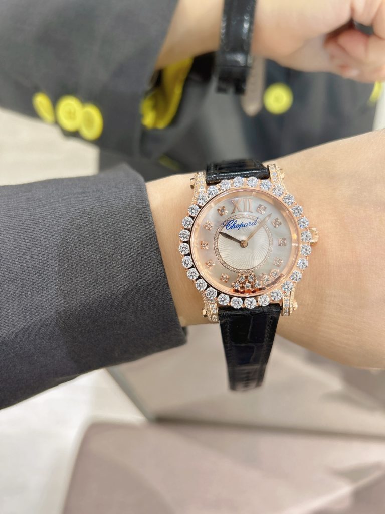 CHANEL シャネル ファインジュエリーウォッチ レディース 9015機械式 ダイヤモンド ホワイト ブラック レッド グリーン ピンク ブルー - 画像 4