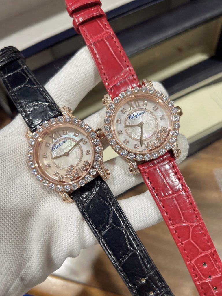 CHANEL シャネル ファインジュエリーウォッチ レディース 9015機械式 ダイヤモンド ホワイト ブラック レッド グリーン ピンク ブルー - 画像 5