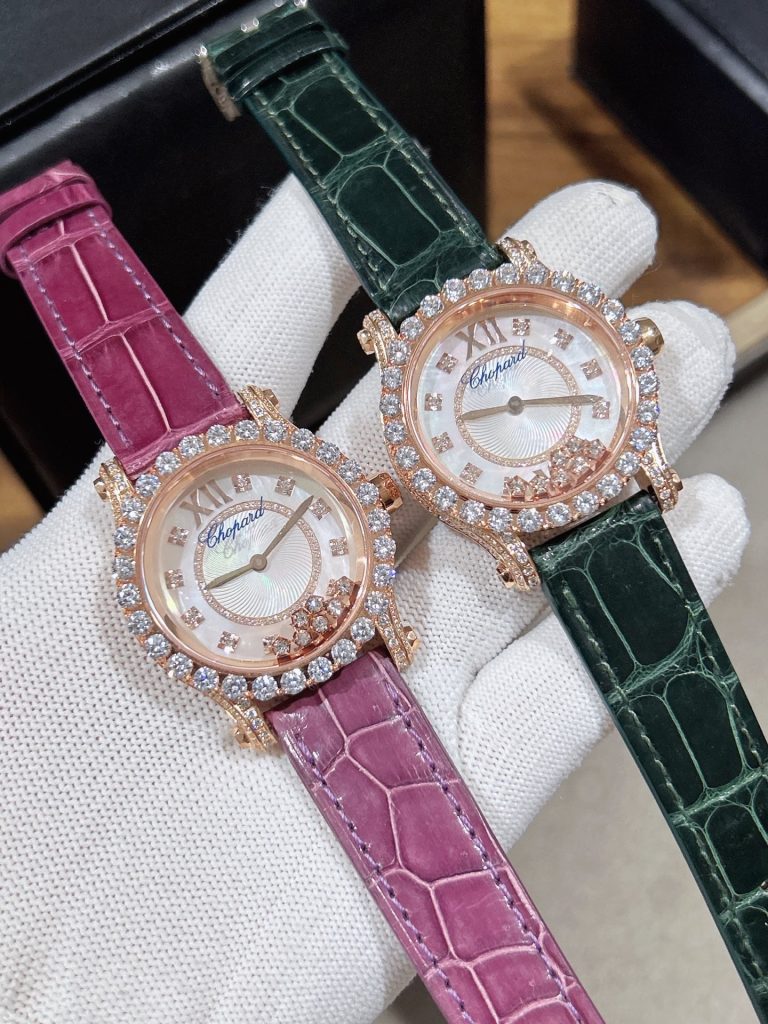 CHANEL シャネル ファインジュエリーウォッチ レディース 9015機械式 ダイヤモンド ホワイト ブラック レッド グリーン ピンク ブルー - 画像 6