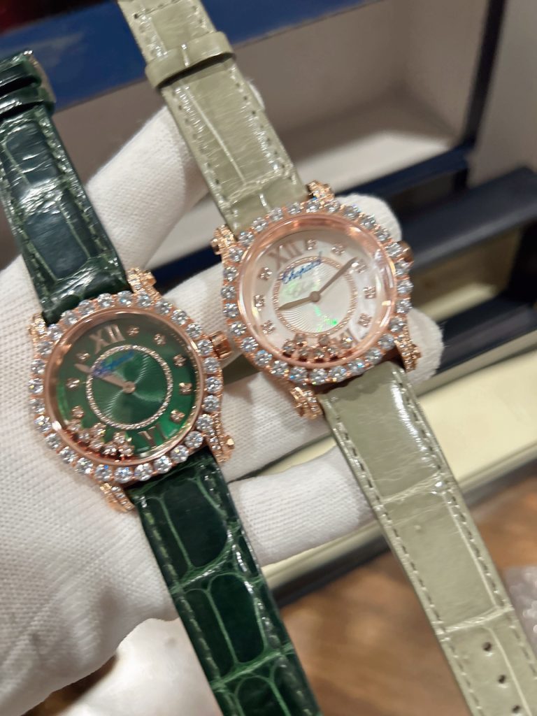 CHANEL シャネル ファインジュエリーウォッチ レディース 9015機械式 ダイヤモンド ホワイト ブラック レッド グリーン ピンク ブルー - 画像 8