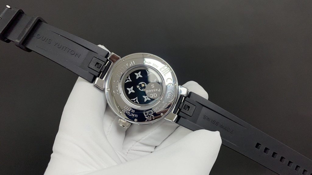 LV ルイヴィトン 時計 スマートウォッチ 1.2インチ AMOLED 44mm ブラック - 画像 7