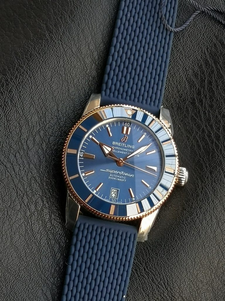 BREITLING ブライトリング 腕時計 メンズ 自動巻き 耐衝撃 防水 ブルー - 画像 2