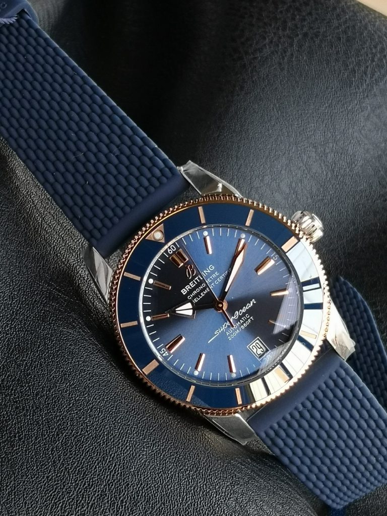 BREITLING ブライトリング 腕時計 メンズ 自動巻き 耐衝撃 防水 ブルー - 画像 4