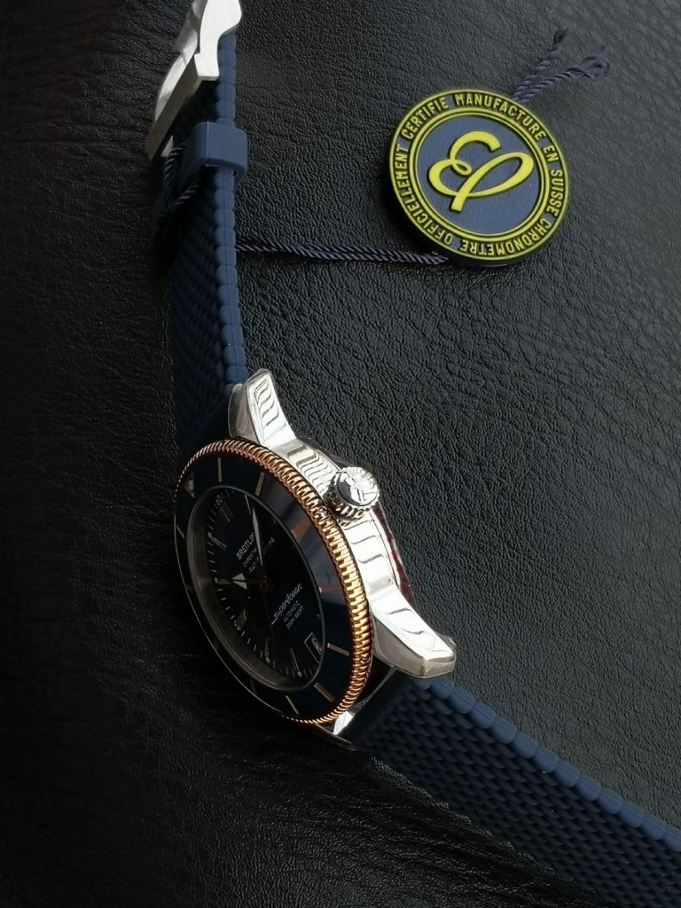 BREITLING ブライトリング 腕時計 メンズ 自動巻き 耐衝撃 防水 ブルー - 画像 7