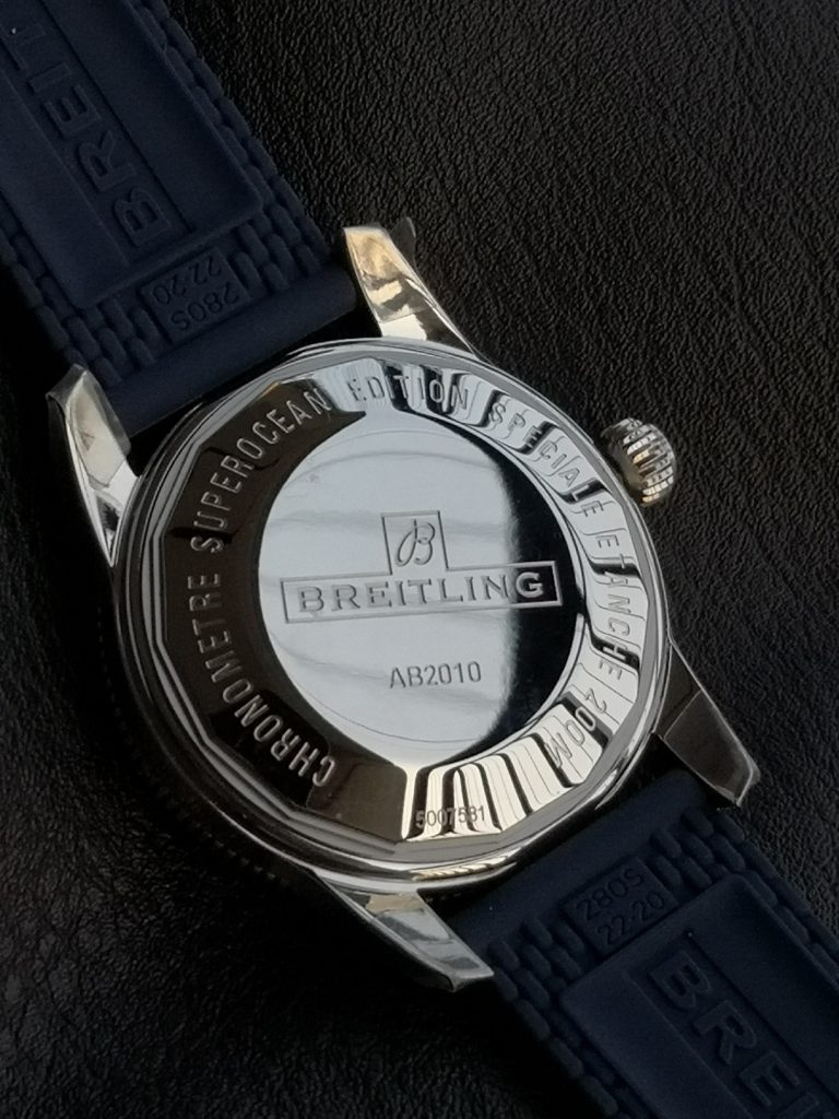 BREITLING ブライトリング 腕時計 メンズ 自動巻き 耐衝撃 防水 ブルー - 画像 8