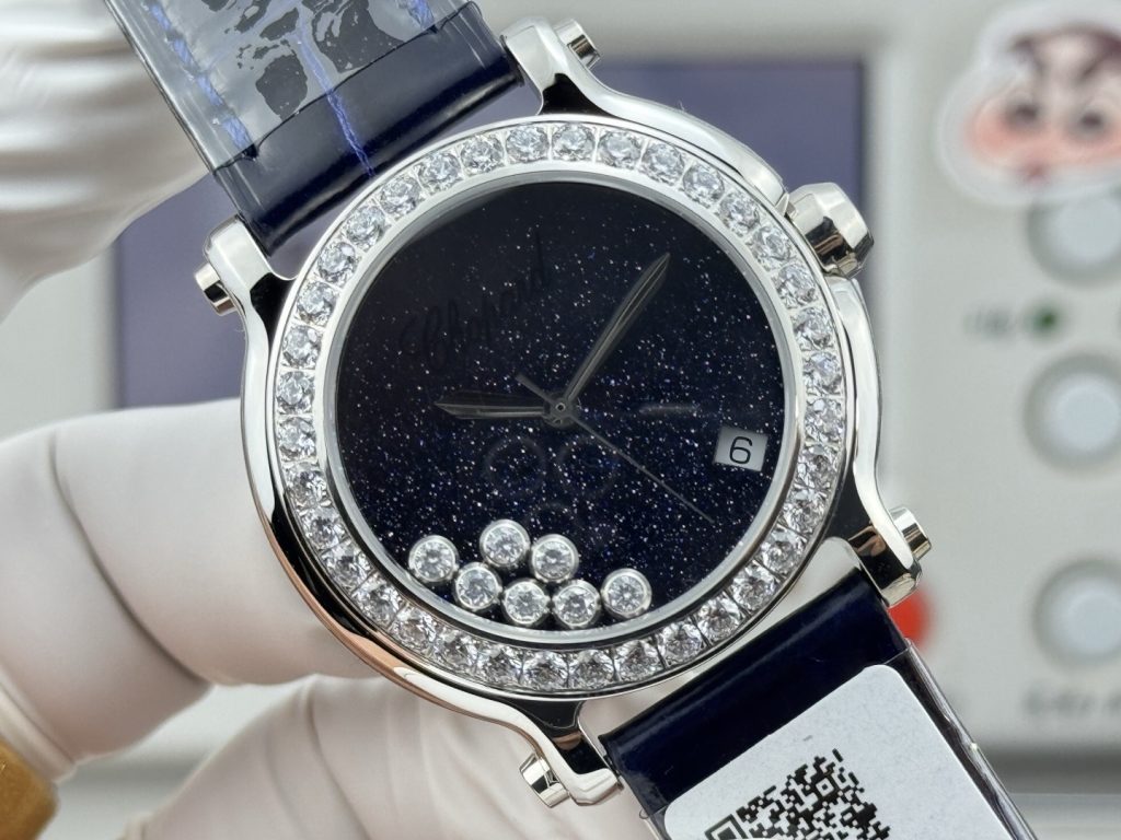 CHANEL シャネル レディース腕時計 ハッピーダイヤモンド 限定500本 ブルーダイヤル - 画像 2