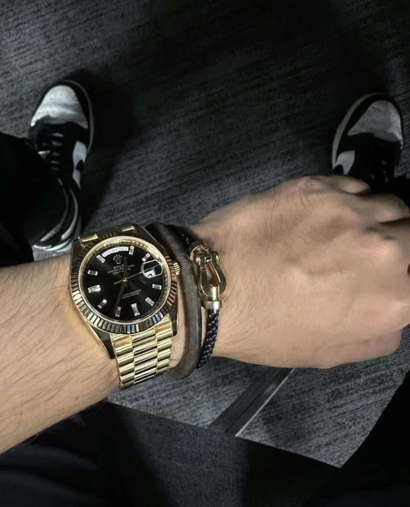 ROLEX ロレックス デイトジャスト 腕時計 メンズ 自動巻き 機械式 ブラック ゴールド 3色展開 - 画像 4