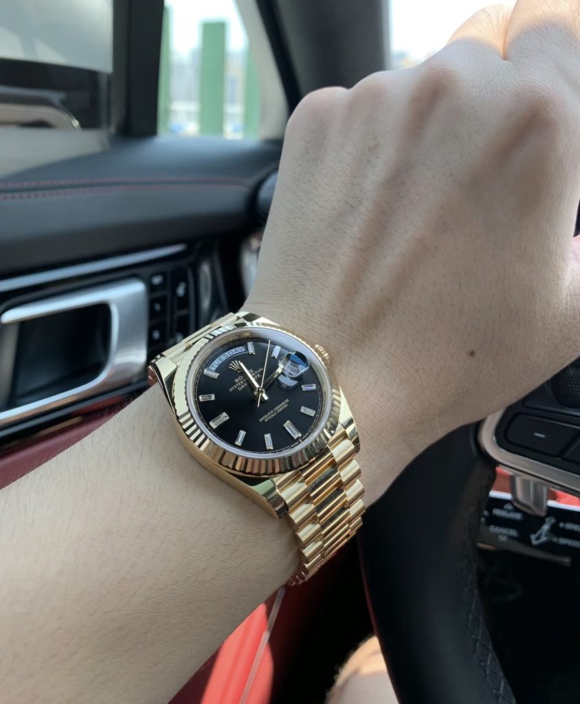 ROLEX ロレックス デイトジャスト 腕時計 メンズ 自動巻き 機械式 ブラック ゴールド 3色展開 - 画像 7