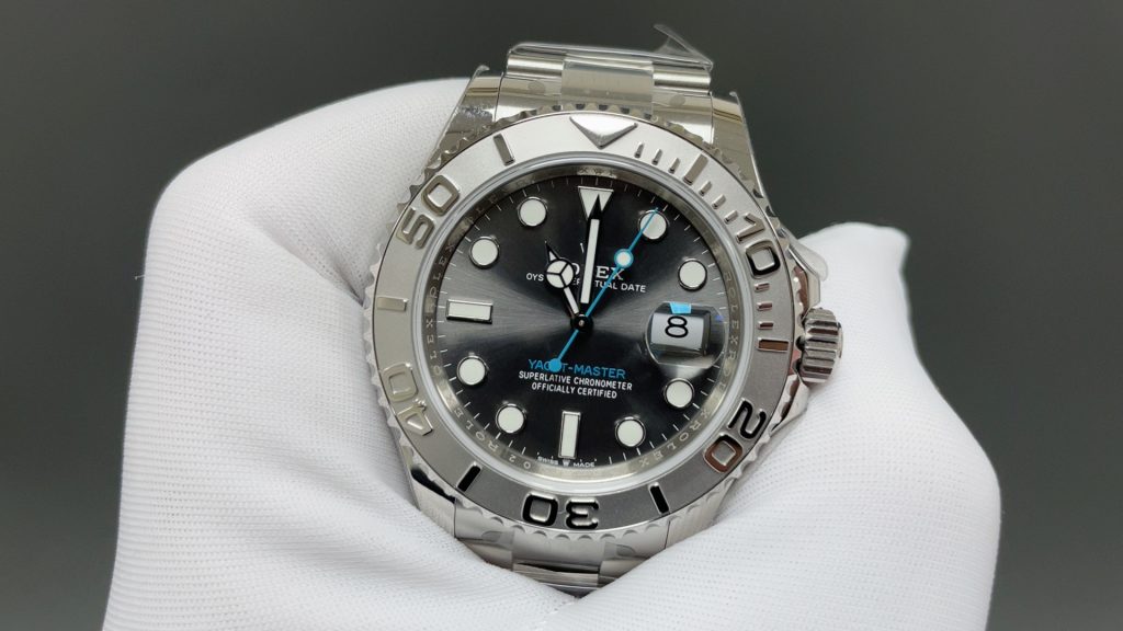 ROLEX ロレックス ヨットマスター 腕時計 メンズ 自動巻き 機械式 40mm ブラック - 画像 3