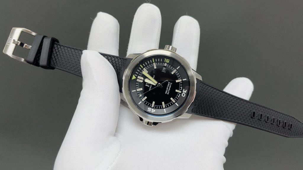 IWC イワ Schneider 腕時計 メンズ 自動巻き 機械式 43mm ブラック - 画像 2