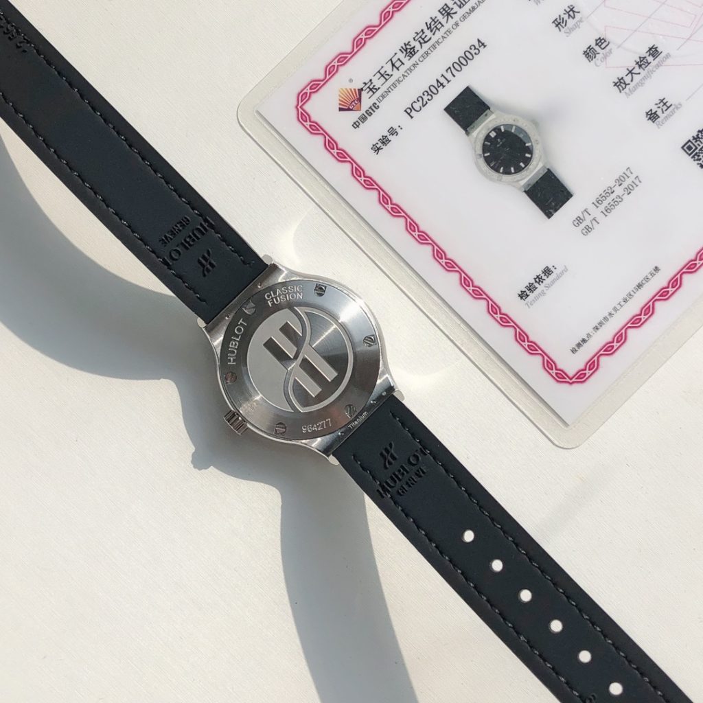 HUBLOT ハブロット 腕時計 メンズ ダイヤモンド クラシック ブラック - 画像 7